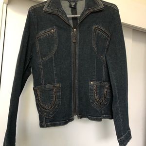 FDJ 2 piece denim French dressing jeans jacket & pants set